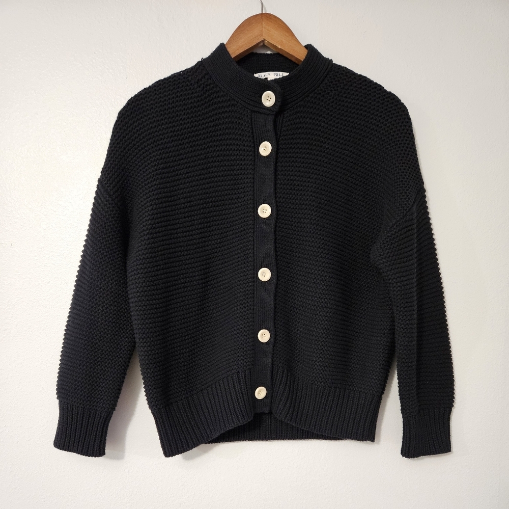 Alex Mill Black Cardigan Sweater